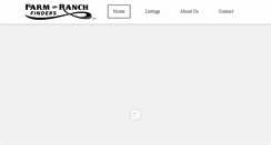 Desktop Screenshot of farmandranchfinders.com