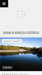 Mobile Screenshot of farmandranchfinders.com